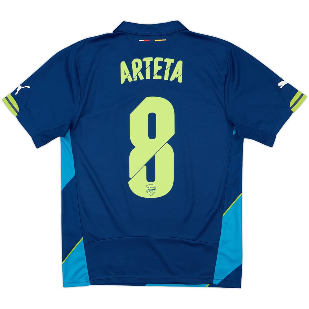 2014-15 Arsenal Third Shirt Arteta #8 - 9/10 - (S)