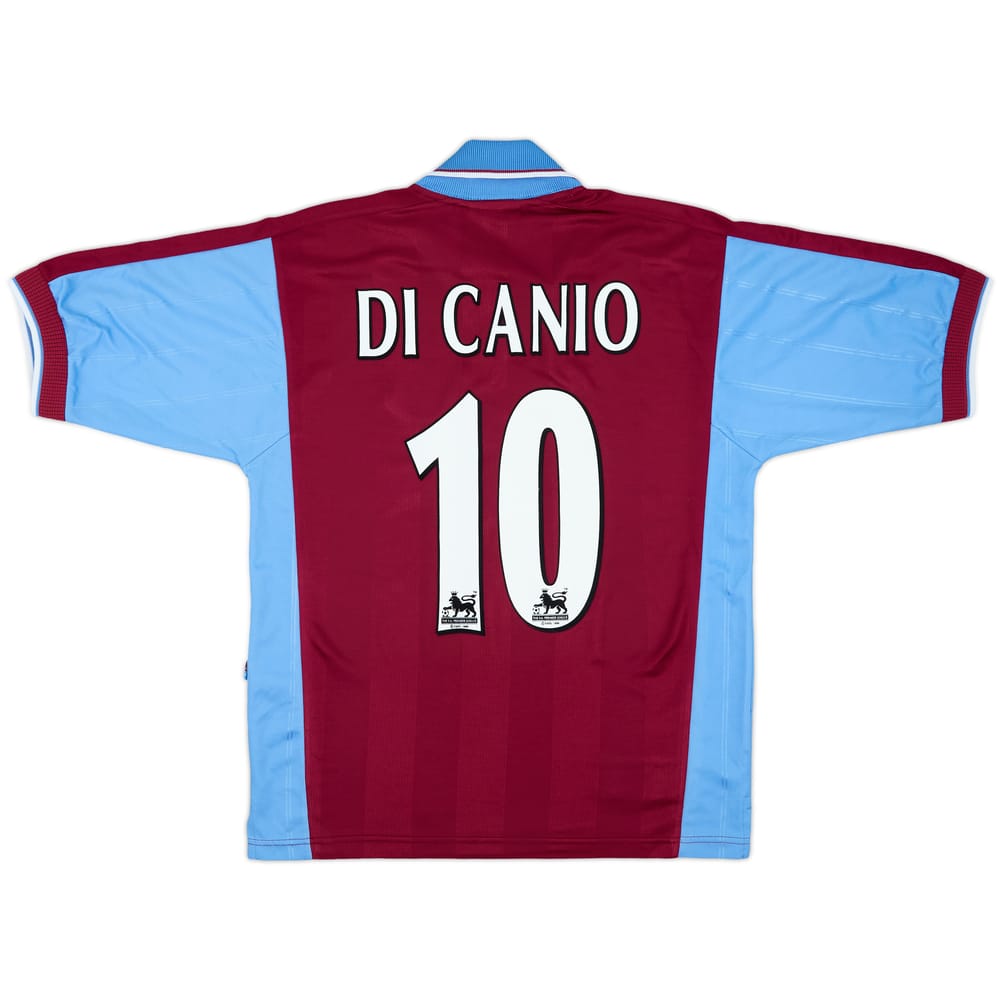1998-99 West Ham Home Shirt Di Canio #10 - 8/10 - (S)