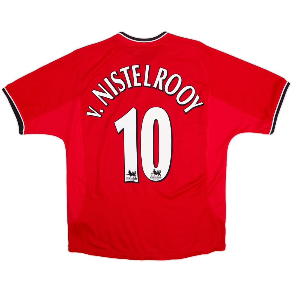 2000-02 Manchester United Home Shirt V.Nistelrooy #10 - 8/10 - (M)