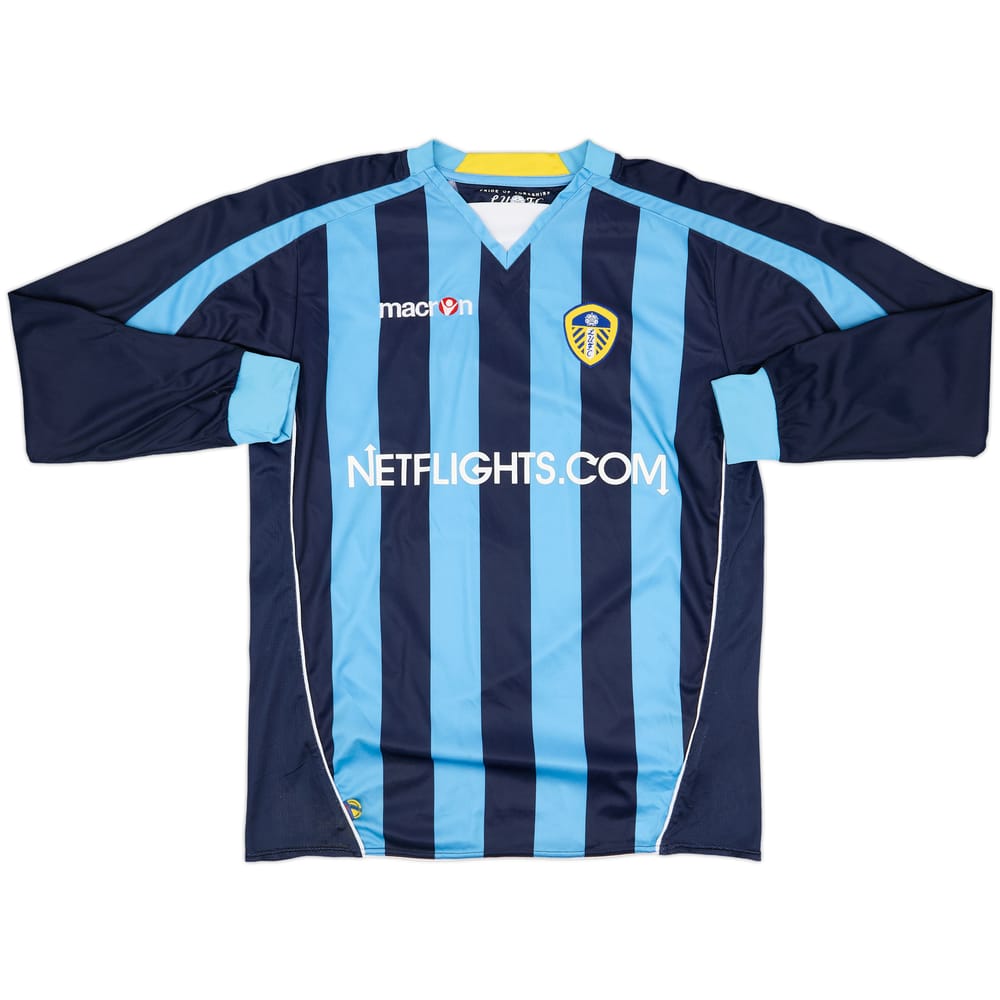 2008-09 Leeds United Away L/S Shirt - 8/10 - (L)