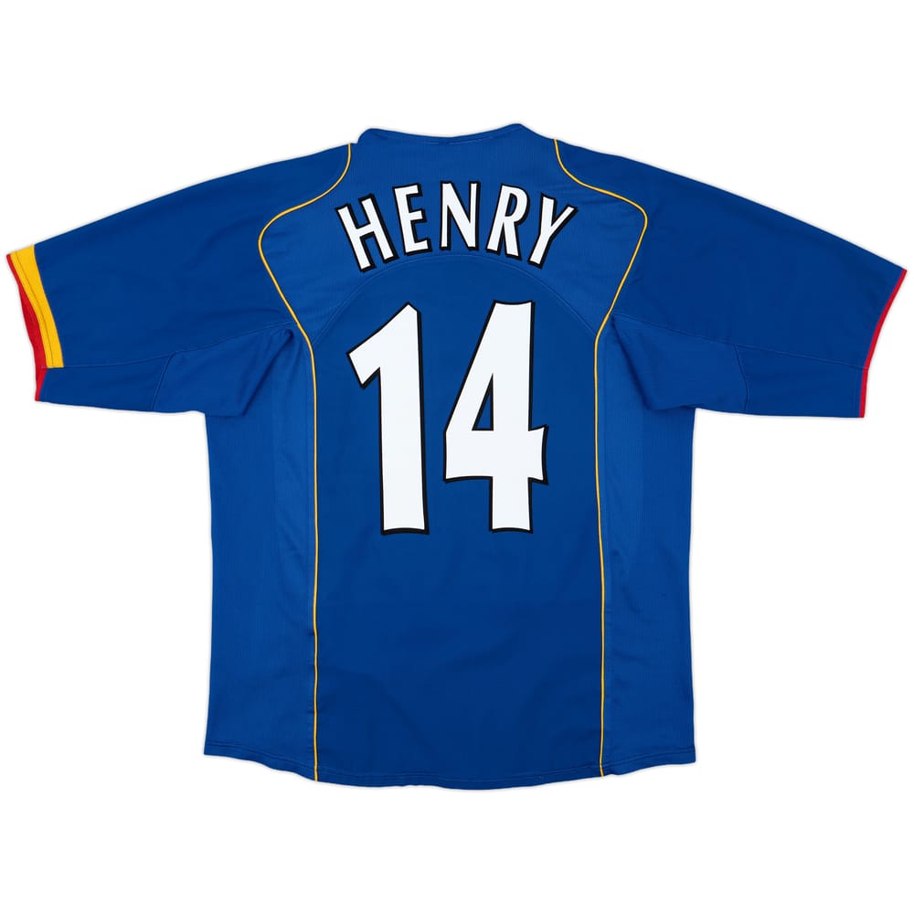 2004-06 Arsenal Away Shirt Henry #14 - 8/10 - (L)
