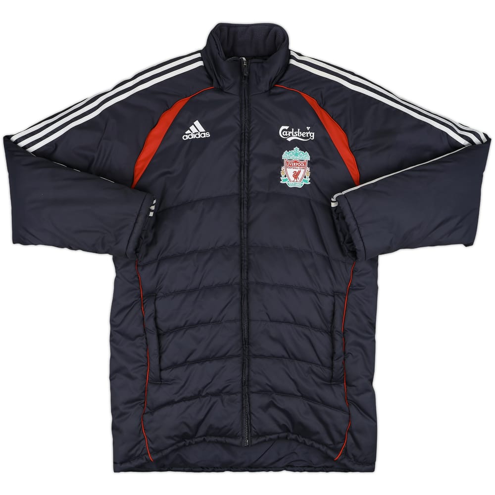 2006-07 Liverpool adidas Padded Bench Coat - 8/10 - (S)
