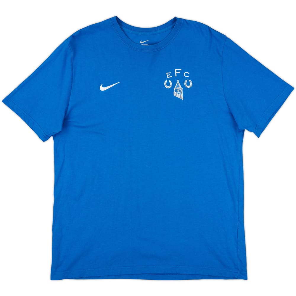 2013-14 Everton Nike Cotton Tee - 10/10 - (XL)