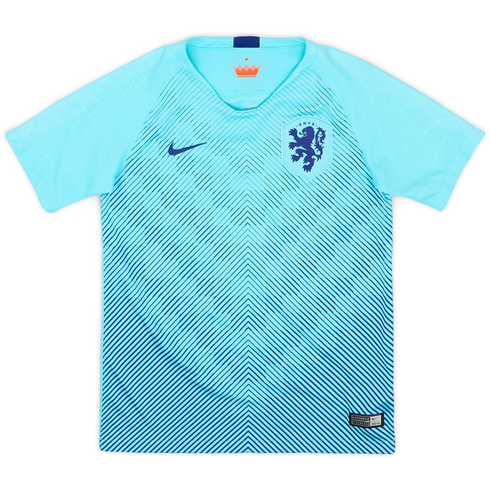 2018-19 Netherlands Away Shirt - 8/10 - (M.Boys)