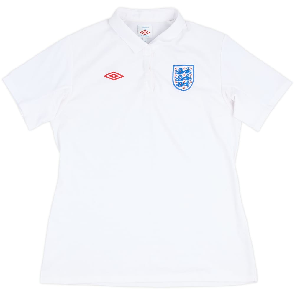 2009-10 England Home Shirt - 10/10 - (Women's L)