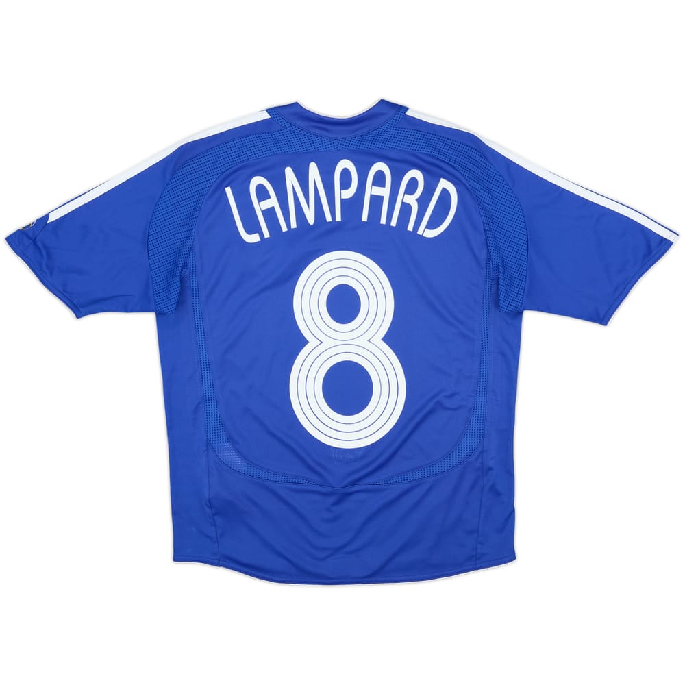 2006-08 Chelsea Home Shirt Lampard #8 - 8/10 - (M.Boys)