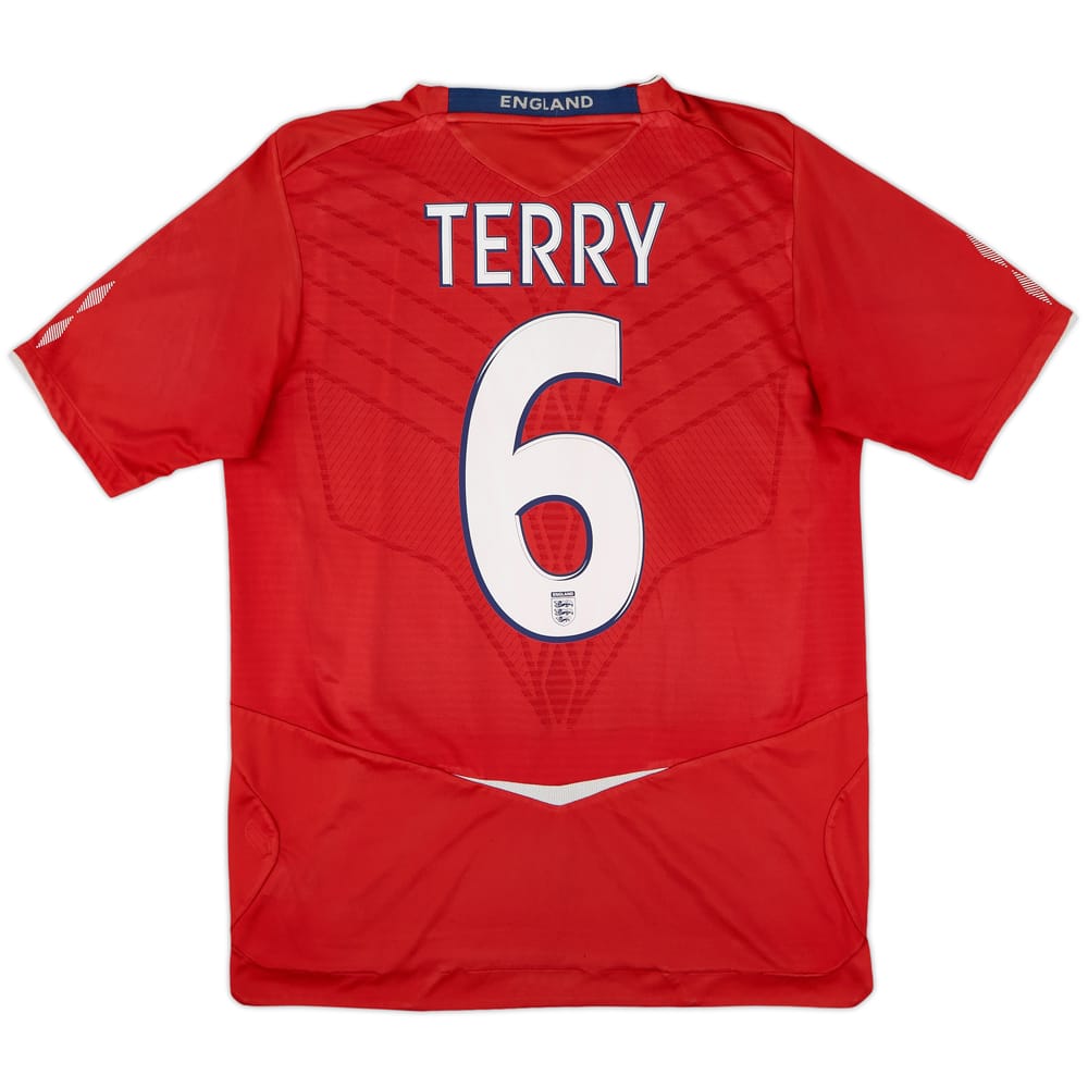2008-10 England Away Shirt Terry #6 - 6/10 - (M)