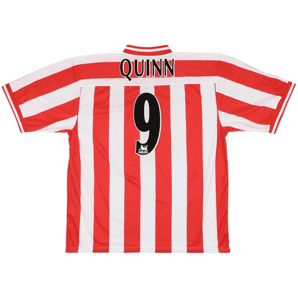 1999-00 Sunderland Home Shirt Quinn #9 - 10/10 - (XXL)