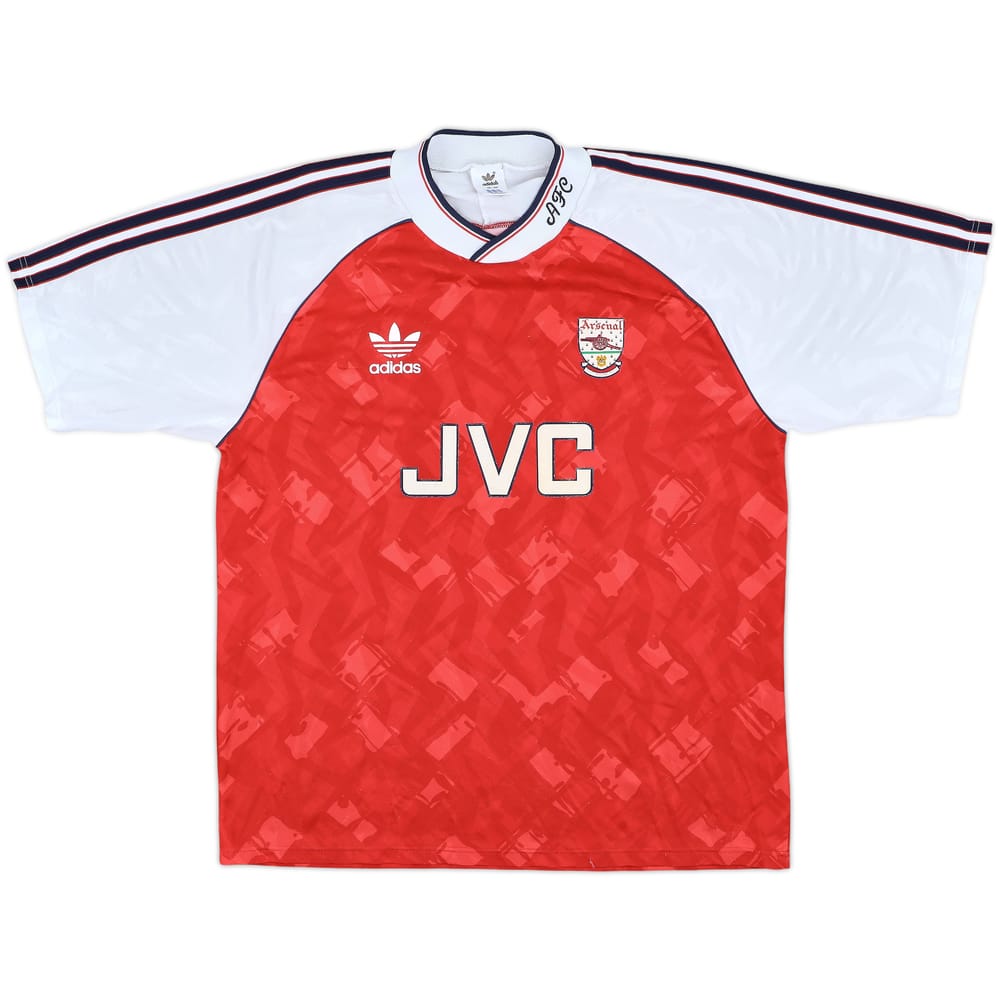 1990-92 Arsenal Home Shirt - 8/10 - (L)