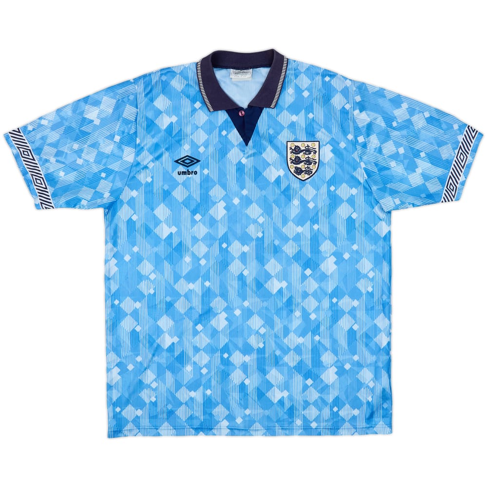 1990-92 England Third Shirt - 8/10 - (L)