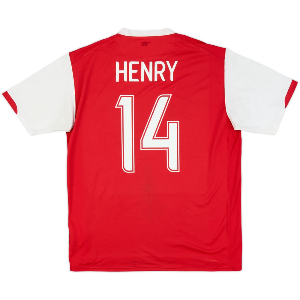 2006-08 Arsenal Home Shirt Henry #14 - 6/10 - (L)