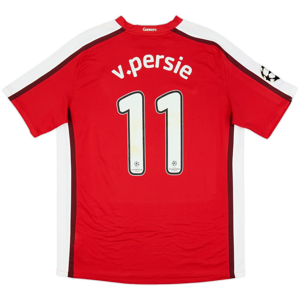 2008-10 Arsenal Home Shirt v.Persie #11 - 7/10 - (L)
