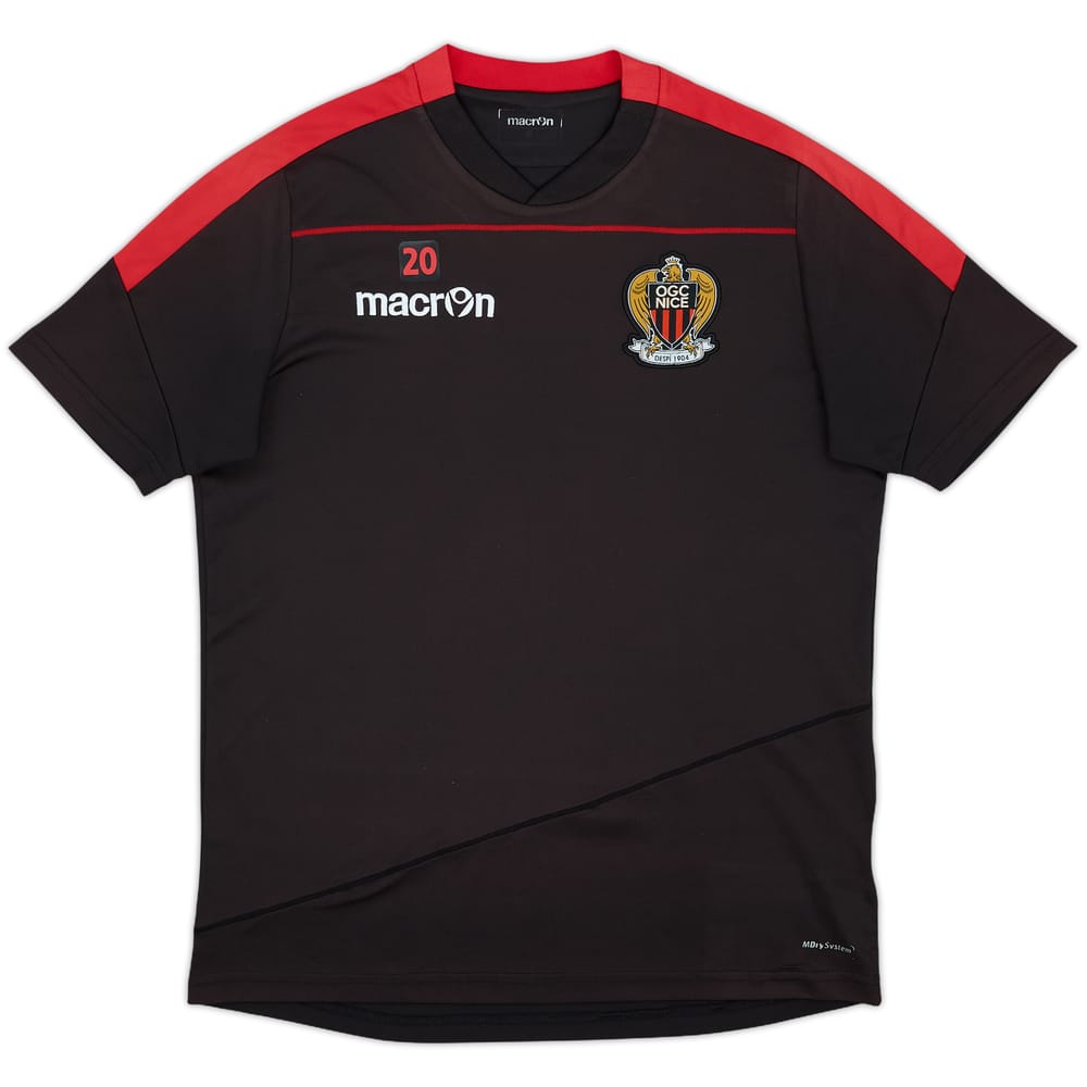 2016-17 Nice Player Issue Macron Training Shirt #20 - 7/10 - (S)