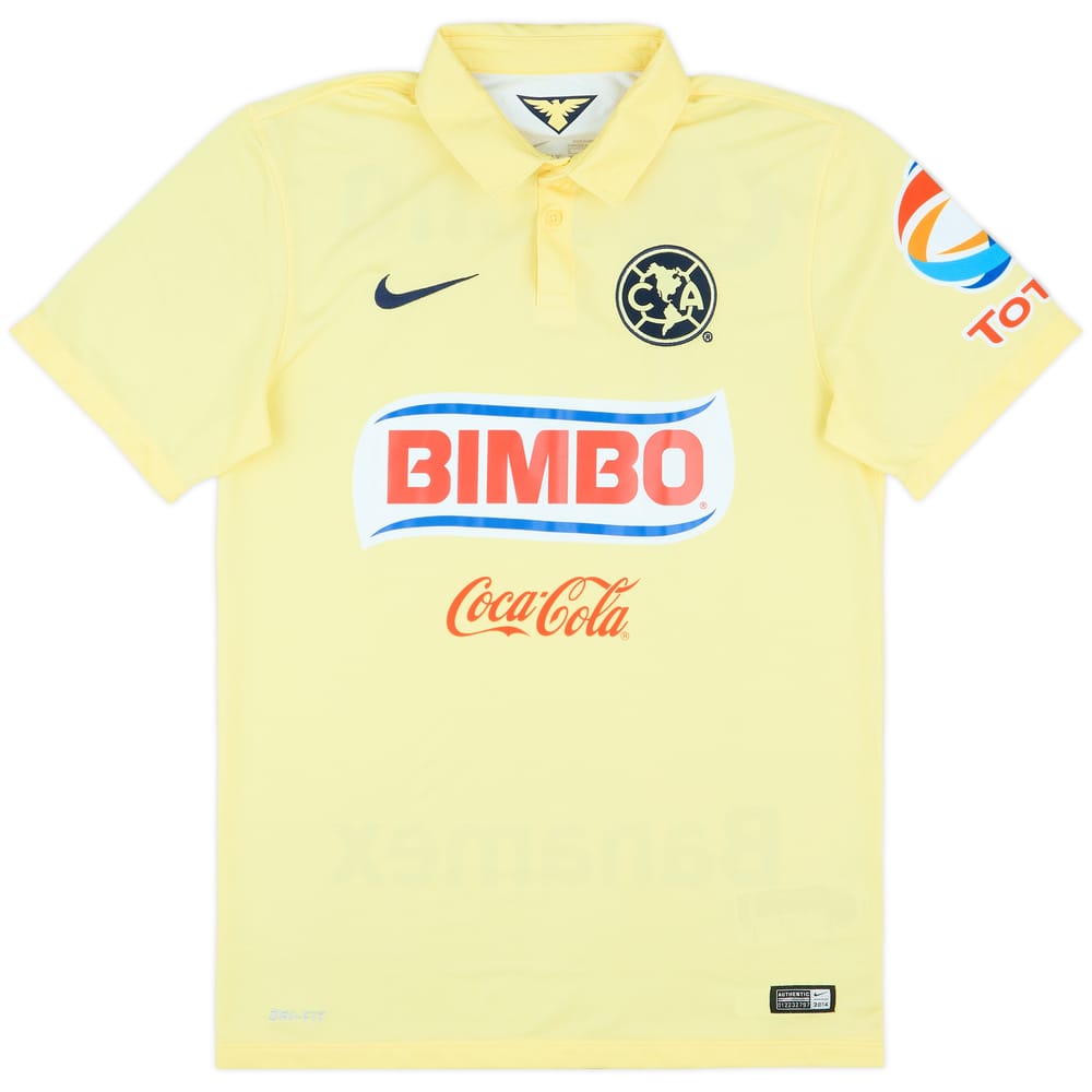 2014-15 Club America Home Shirt - 9/10 - (S)