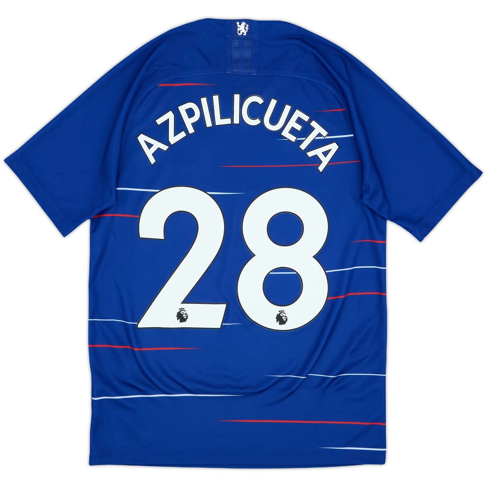 2018-19 Chelsea Home Shirt Azpilicueta #28 - 9/10 - (S)