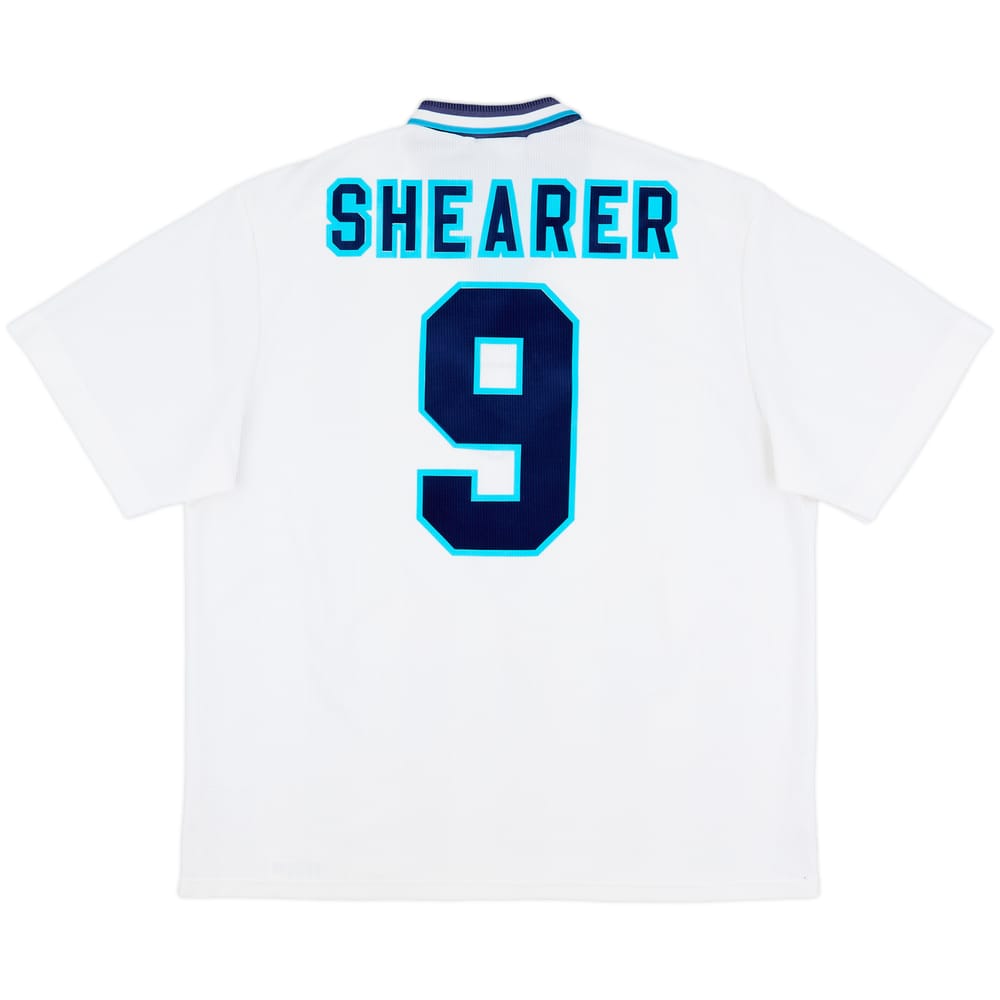 1995-97 England Home Shirt Shearer #9 - 7/10 - (XXL)