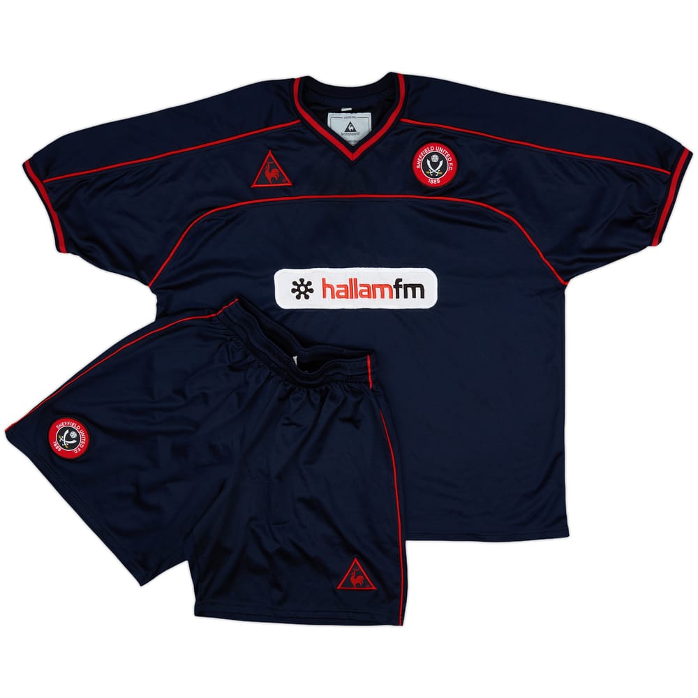 2002-04 Sheffield United Youth Away Shirt & Shorts #2 - 8/10 - (XL)