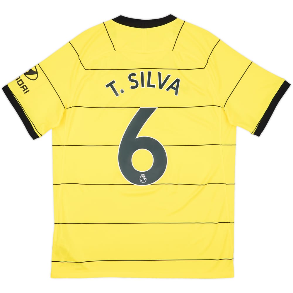 2021-22 Chelsea Away Shirt T.Silva #6 - 10/10 - (L)