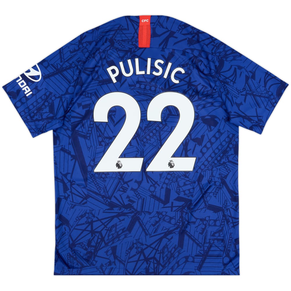 2019-20 Chelsea Home Shirt Pulisic #22 - 10/10 - (L)