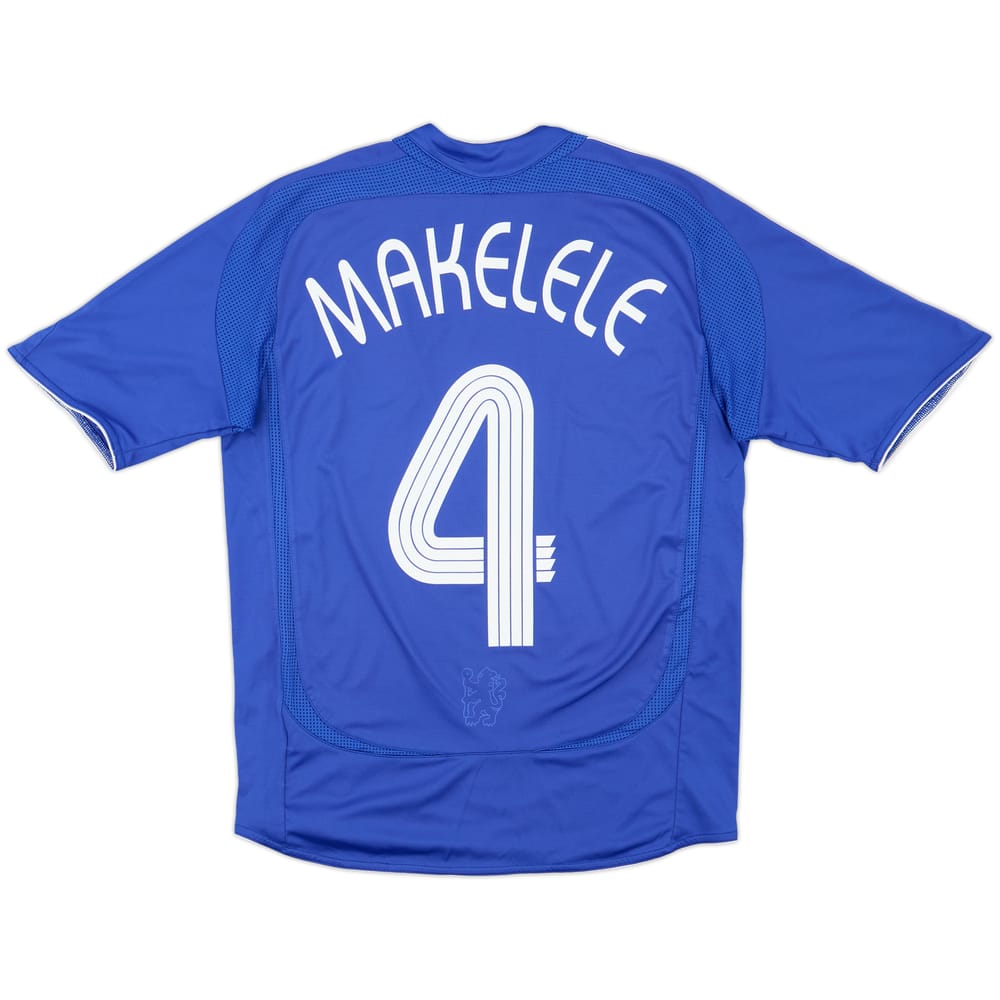 2006-08 Chelsea Home Shirt Makelele #4 - 8/10 - (L.Boys)