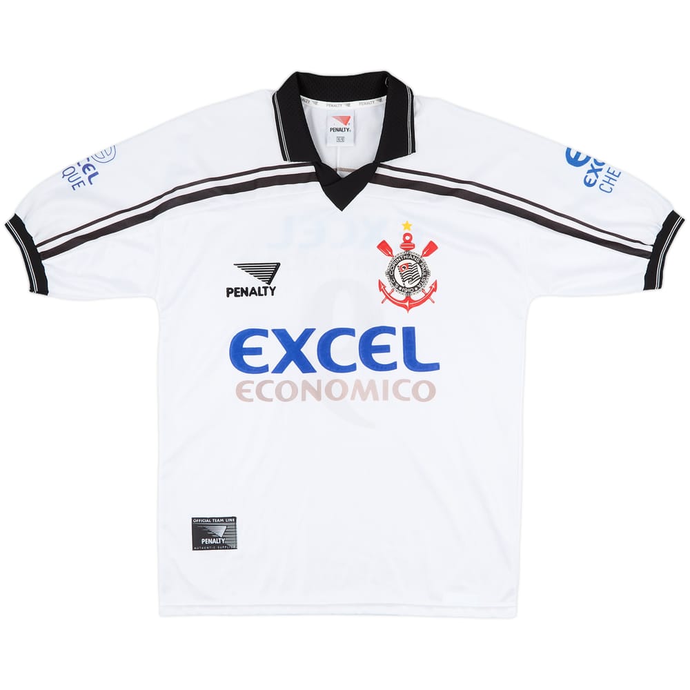 1998 Corinthians Home Shirt #9 - 10/10 - (XL)