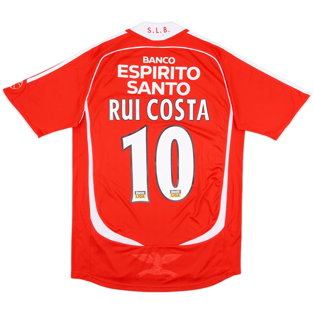 2006-07 Benfica Home Shirt Rui Costa #10 - 9/10 - (S)
