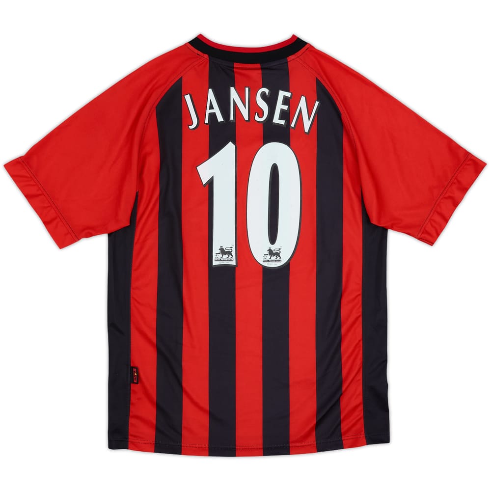 2000-02 Blackburn Away Shirt Jansen #10 - 7/10 - (S)