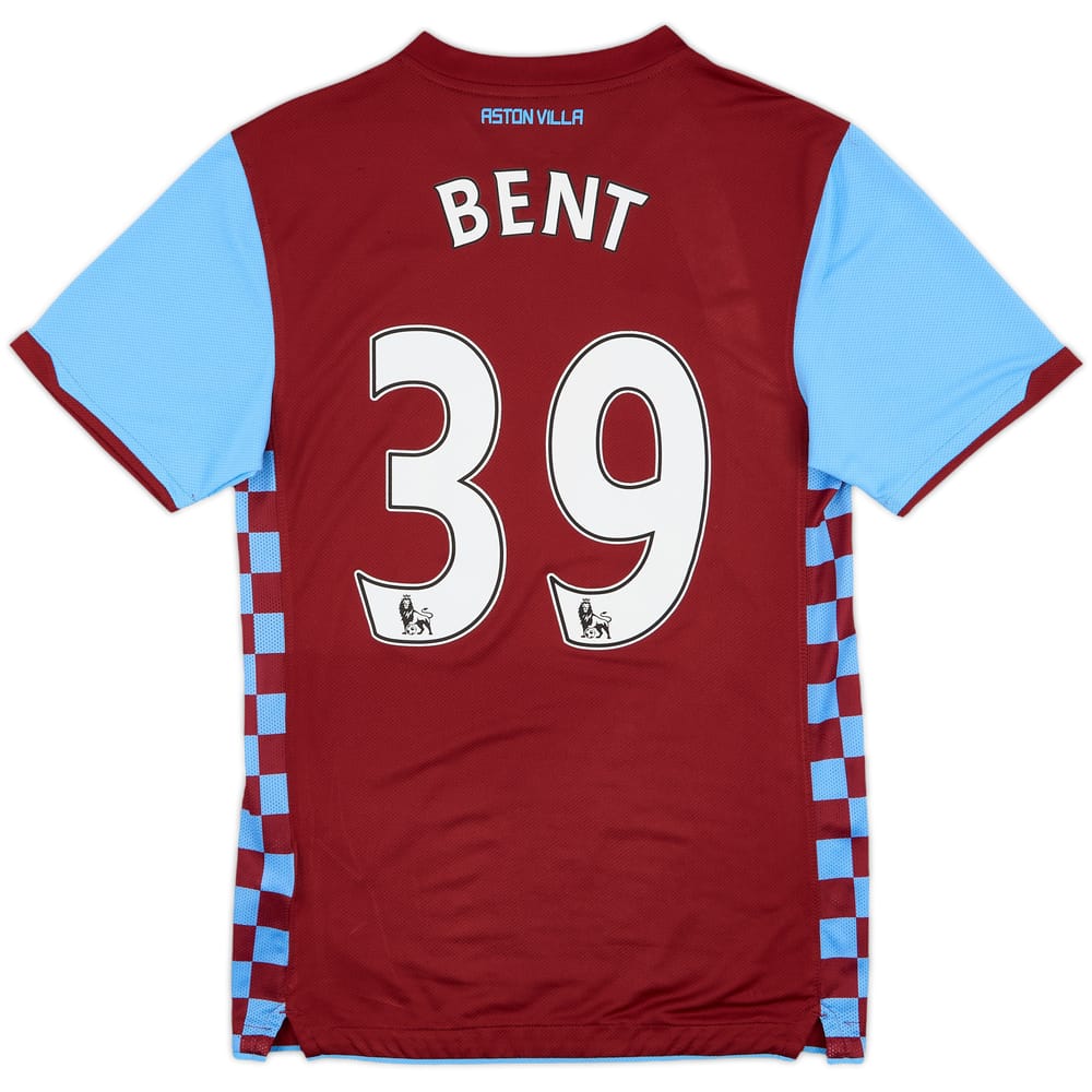 2010-11 Aston Villa Home Shirt Bent #39 - 8/10 - (S)