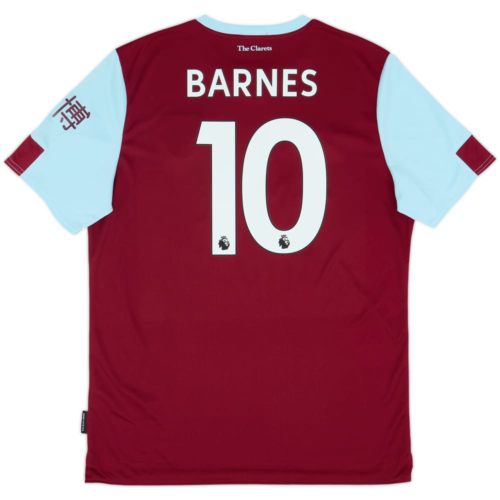 2019-20 Burnley Home Shirt Barnes #10 - 9/10 - (XL)