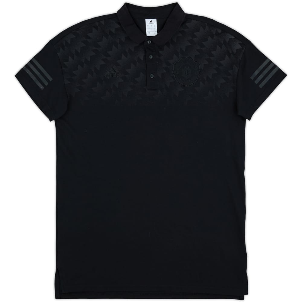 2017-18 Manchester United adidas Polo Shirt - 9/10 - (L)