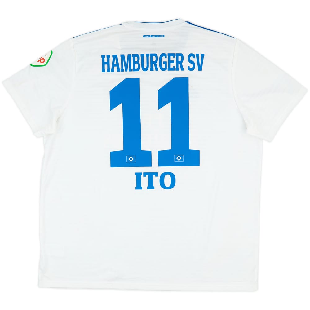 2018-19 Hamburger SV Signed Home Shirt Ito #11 - 6/10 - (XXL)