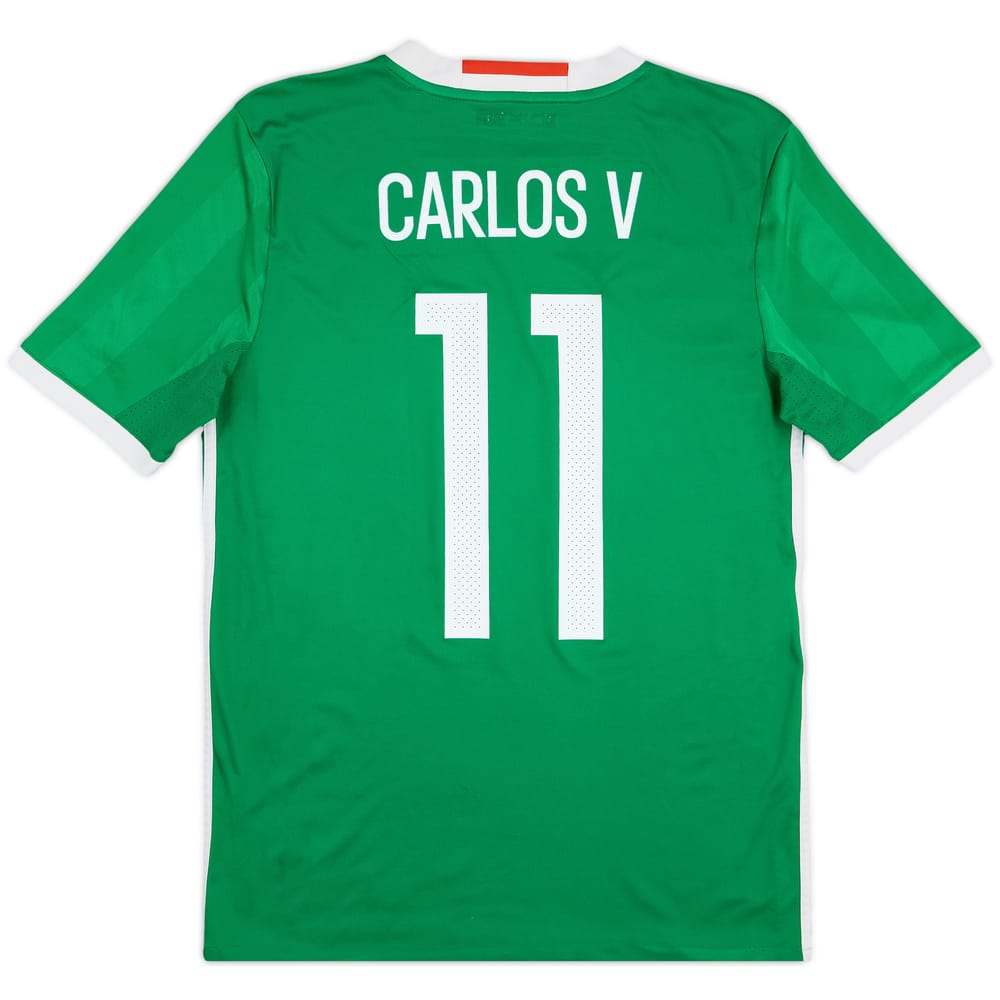 2016-17 Mexico Copa America Home Shirt Carlos V #11 - 8/10 - (XL.Boys)
