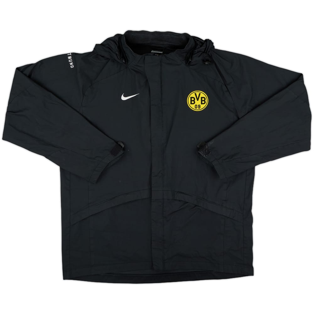 2006-07 Borussia Dortmund Nike Hooded Rain Jacket - 7/10 - (M)