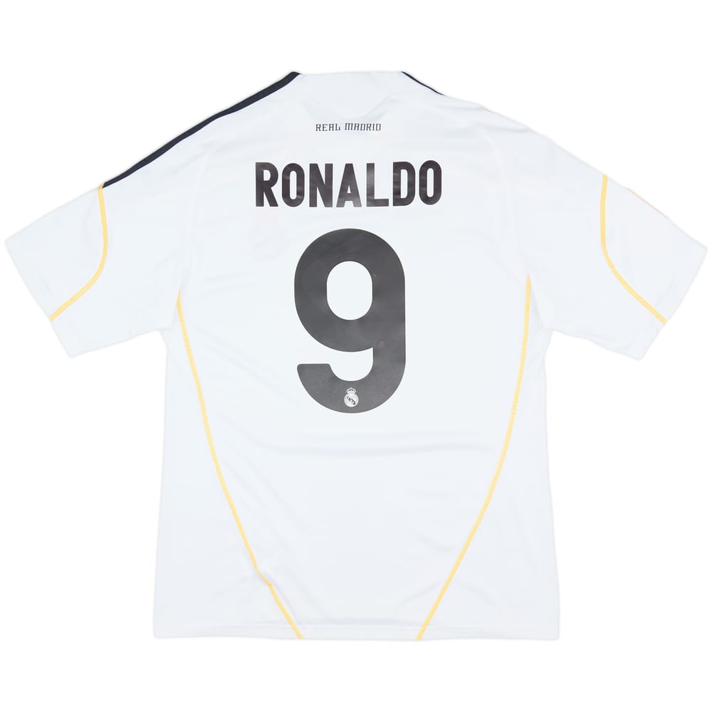 2009-10 Real Madrid Home Shirt Ronaldo #9 - 7/10 - (L)