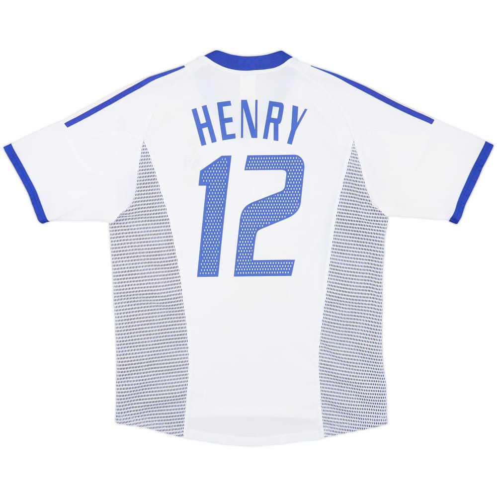 2002-04 France Away Shirt Henry #12 - 8/10 - (M)