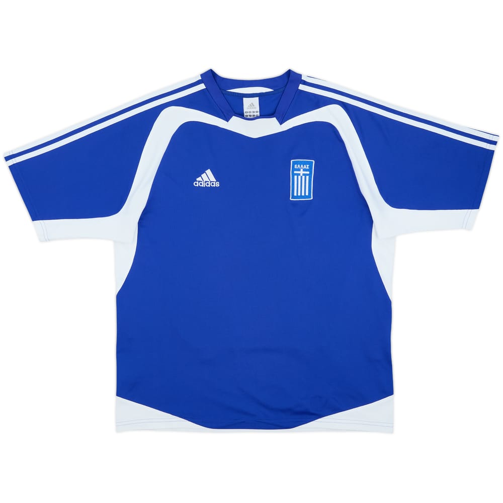 2004-06 Greece Home Shirt - 8/10 - (L)