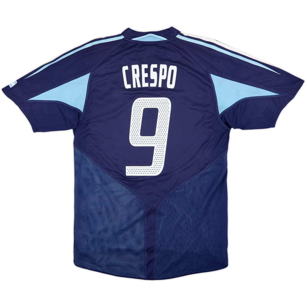 2004-05 Argentina Away Shirt Crespo #9 - 8/10 - (M)