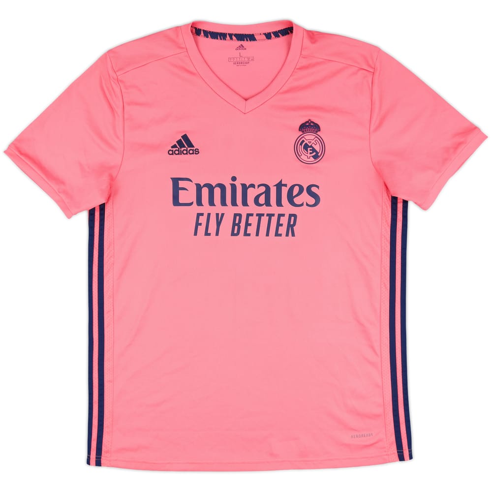 2020-21 Real Madrid Away Shirt - 7/10 - (L)