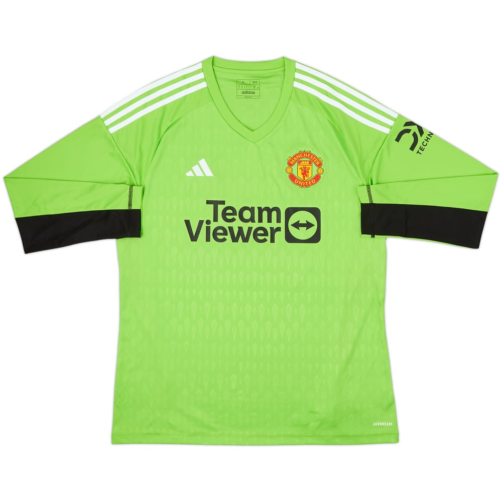 2023-24 Manchester United GK Shirt - 10/10 - (L)