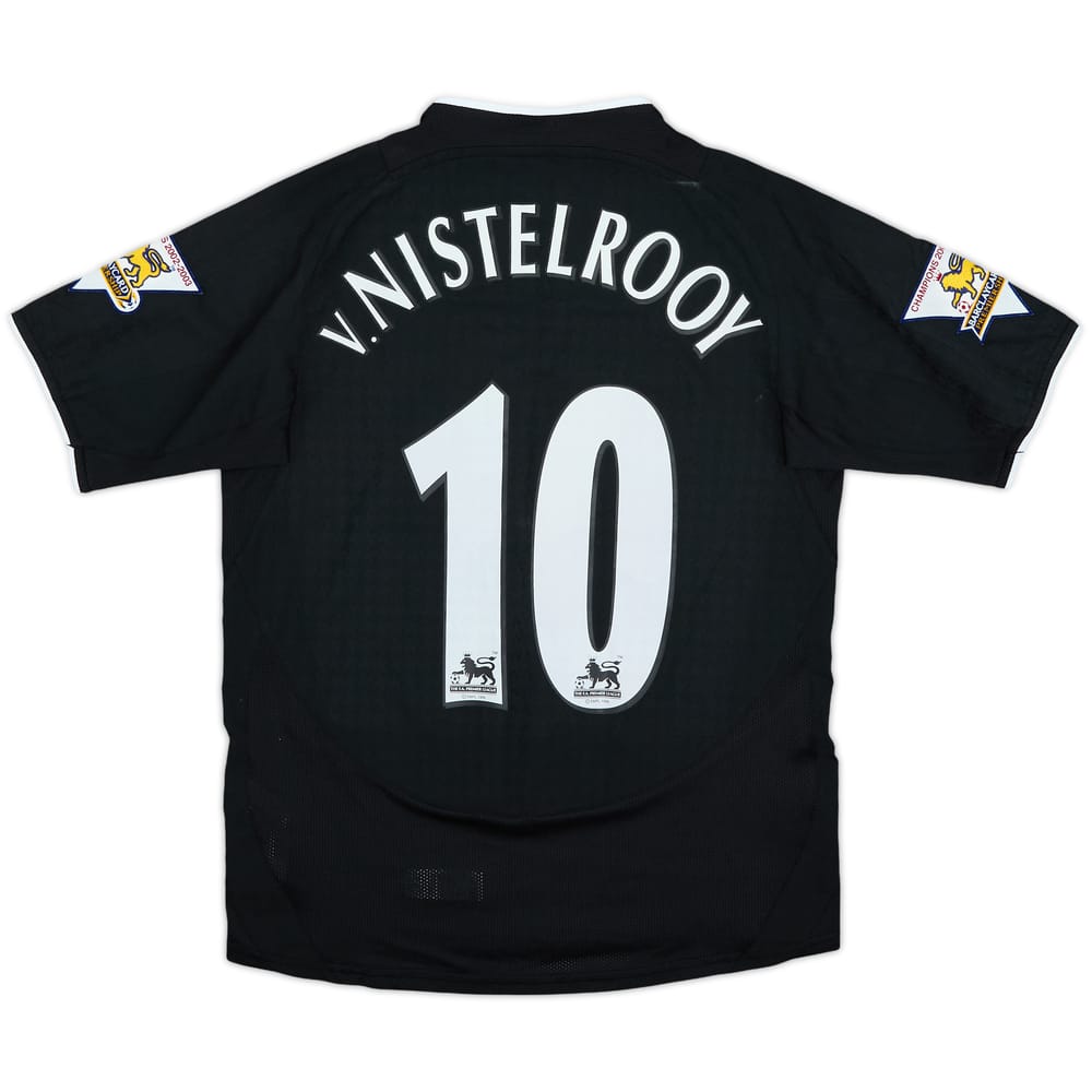 2003-05 Manchester United Away Shirt v.Nistelrooy #10 - 5/10 - (M.Boys)