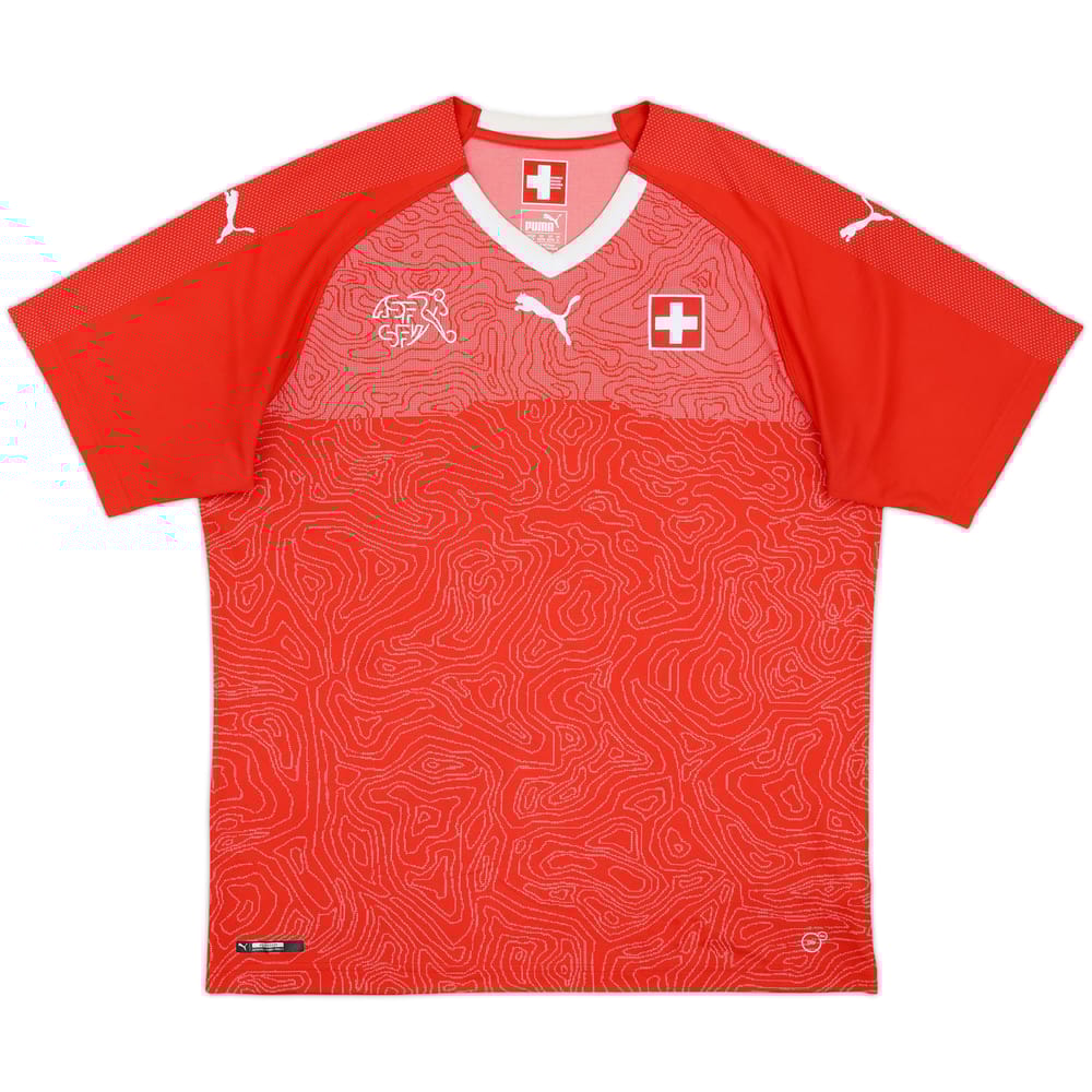 2018-20 Switzerland Home Shirt - 7/10 - (XL)