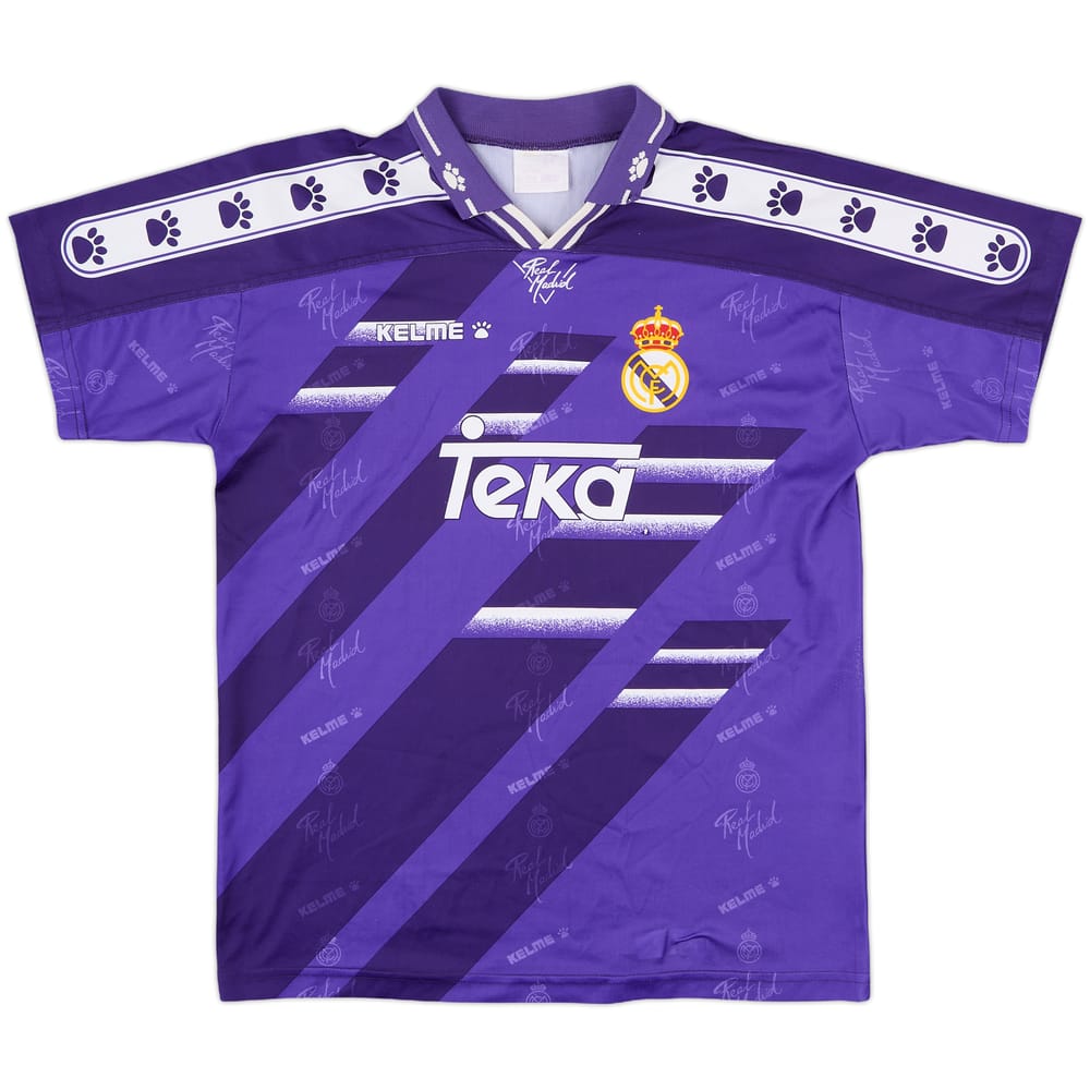 1994-96 Real Madrid Away Shirt - 8/10 - (L.Boys)