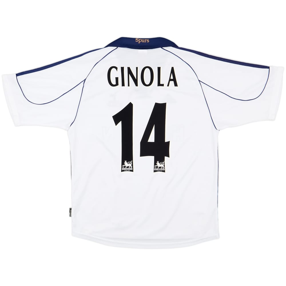 1999-01 Tottenham Home Shirt Ginola #14 - 9/10 - (M)