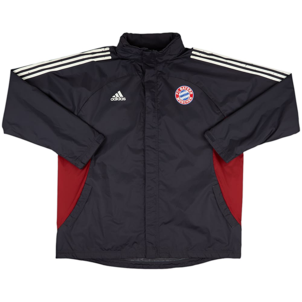 2002-03 Bayern Munich adidas Hooded Rain Jacket - 6/10 - (XL/XXL)