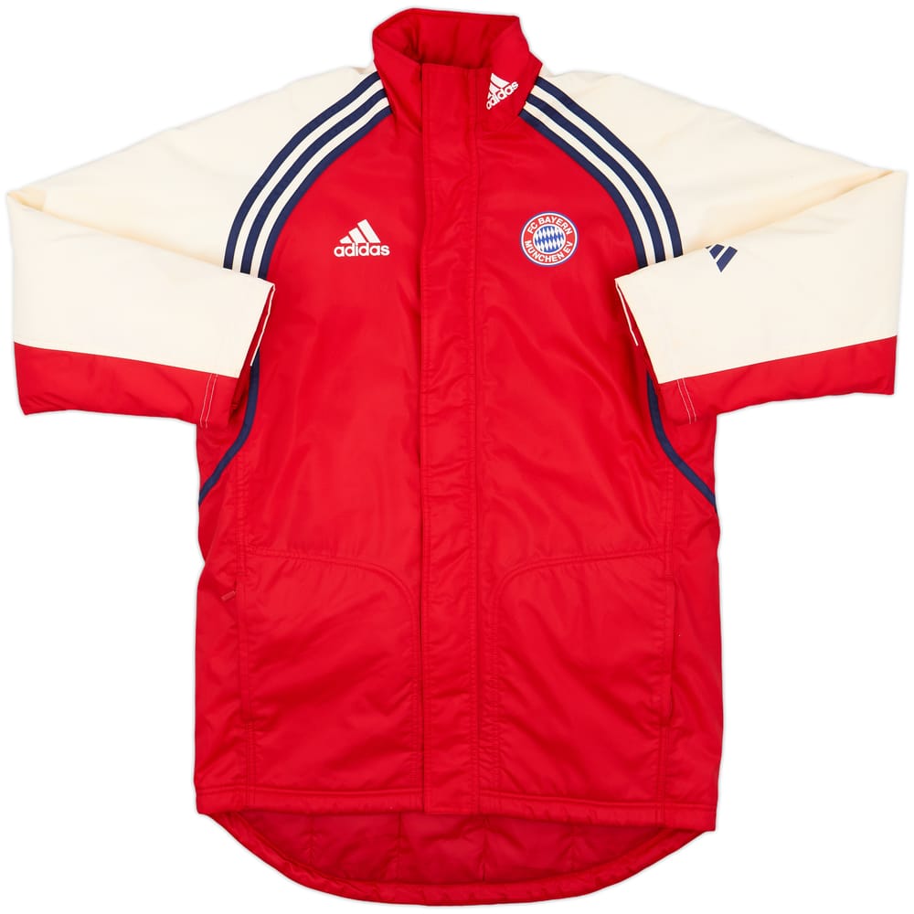 2000-01 Bayern Munich adidas Padded Bench Coat - 6/10 - (XL.Boys)