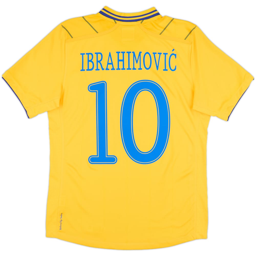 2012-13 Sweden Home Shirt Ibrahimovic #10 - 10/10 - (S)