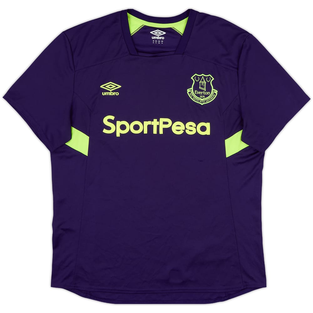 2017-18 Everton Umbro Training Shirt - 8/10 - (XL)