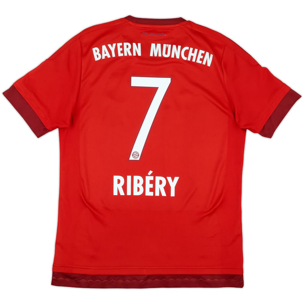 2015-16 Bayern Munich Home Shirt Ribery #7 - 8/10 - (M)
