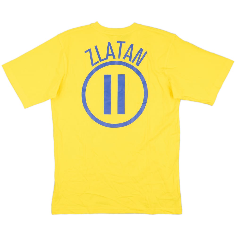 2004-05 Sweden Nike Cotton Tee Zlatan #11 (M)
