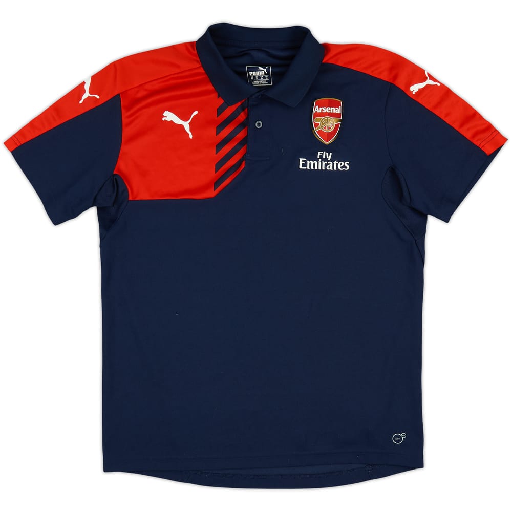2015-16 Arsenal Puma Polo Shirt - 9/10 - (XL)
